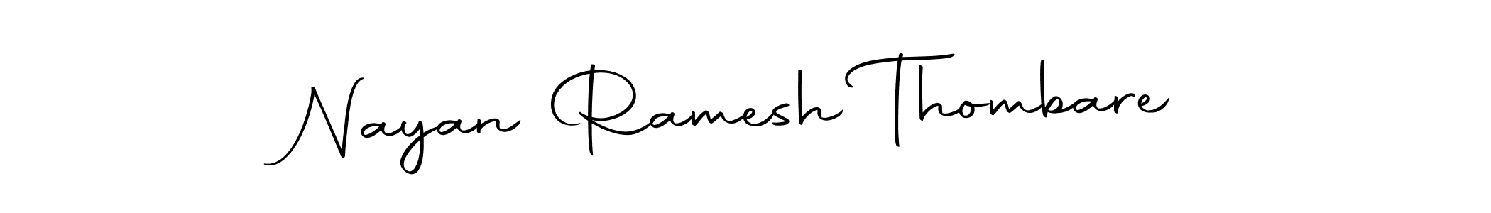 You can use this online signature creator to create a handwritten signature for the name Nayan Ramesh Thombare. This is the best online autograph maker. Nayan Ramesh Thombare signature style 10 images and pictures png