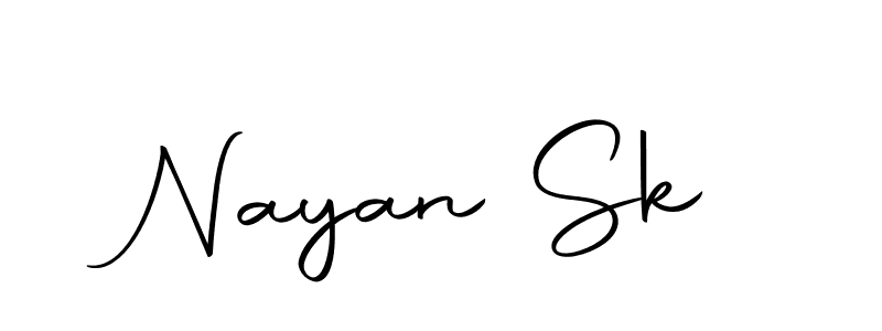 You should practise on your own different ways (Autography-DOLnW) to write your name (Nayan Sk) in signature. don't let someone else do it for you. Nayan Sk signature style 10 images and pictures png