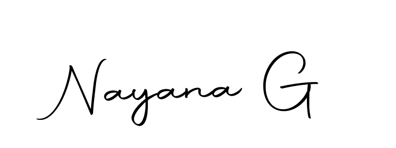 It looks lik you need a new signature style for name Nayana G. Design unique handwritten (Autography-DOLnW) signature with our free signature maker in just a few clicks. Nayana G signature style 10 images and pictures png