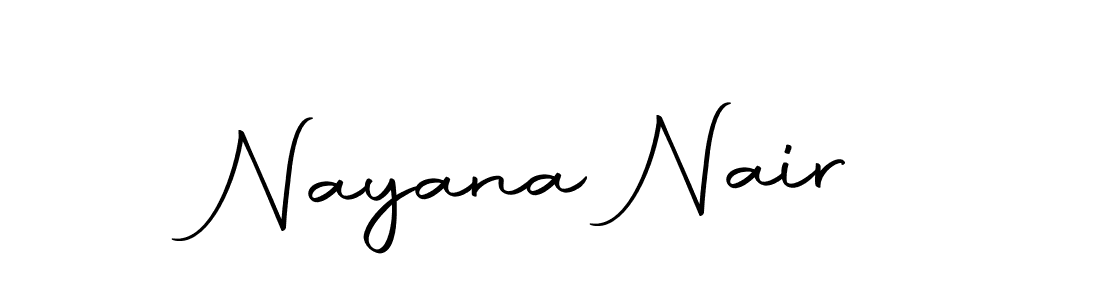 if you are searching for the best signature style for your name Nayana Nair. so please give up your signature search. here we have designed multiple signature styles  using Autography-DOLnW. Nayana Nair signature style 10 images and pictures png