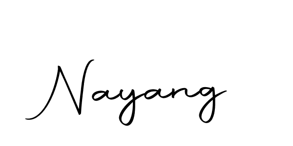 Make a beautiful signature design for name Nayang. With this signature (Autography-DOLnW) style, you can create a handwritten signature for free. Nayang signature style 10 images and pictures png