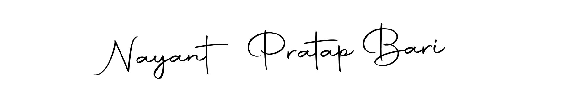 Also You can easily find your signature by using the search form. We will create Nayant Pratap Bari name handwritten signature images for you free of cost using Autography-DOLnW sign style. Nayant Pratap Bari signature style 10 images and pictures png
