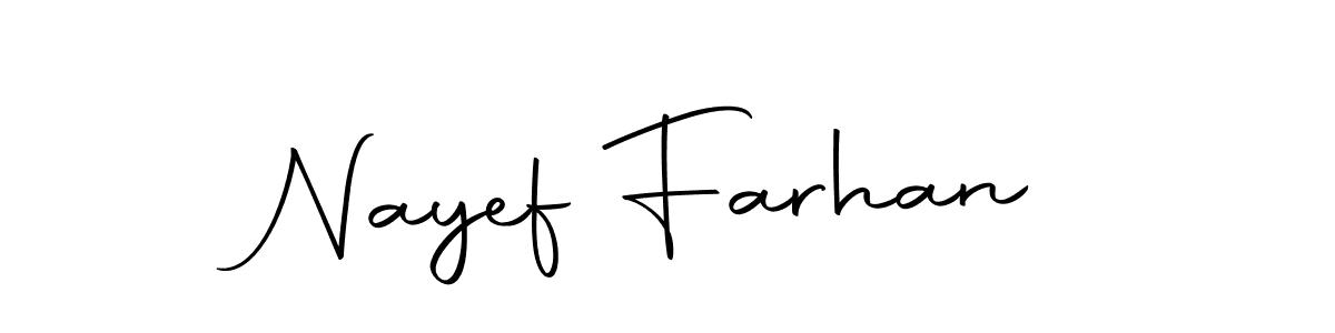 Also we have Nayef Farhan name is the best signature style. Create professional handwritten signature collection using Autography-DOLnW autograph style. Nayef Farhan signature style 10 images and pictures png