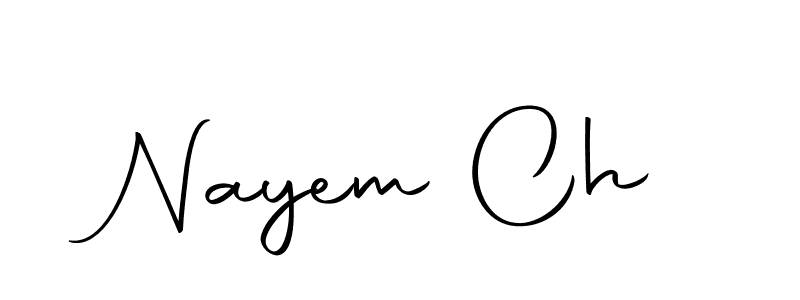 Similarly Autography-DOLnW is the best handwritten signature design. Signature creator online .You can use it as an online autograph creator for name Nayem Ch. Nayem Ch signature style 10 images and pictures png