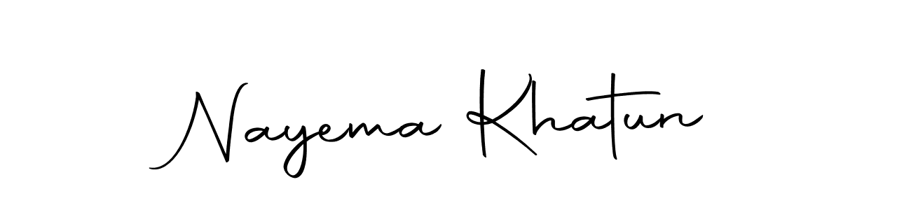 Similarly Autography-DOLnW is the best handwritten signature design. Signature creator online .You can use it as an online autograph creator for name Nayema Khatun. Nayema Khatun signature style 10 images and pictures png