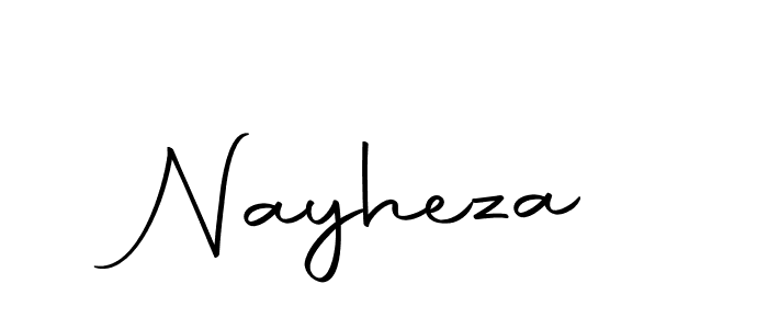 Similarly Autography-DOLnW is the best handwritten signature design. Signature creator online .You can use it as an online autograph creator for name Nayheza. Nayheza signature style 10 images and pictures png