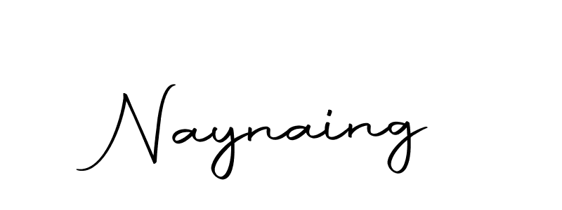 Also we have Naynaing name is the best signature style. Create professional handwritten signature collection using Autography-DOLnW autograph style. Naynaing signature style 10 images and pictures png