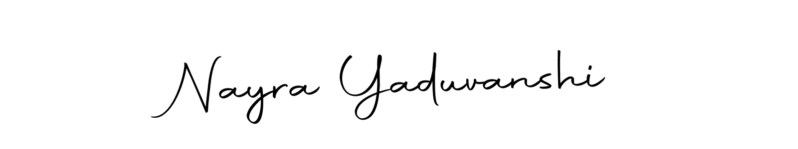 Also You can easily find your signature by using the search form. We will create Nayra Yaduvanshi name handwritten signature images for you free of cost using Autography-DOLnW sign style. Nayra Yaduvanshi signature style 10 images and pictures png