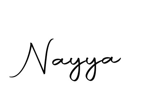 The best way (Autography-DOLnW) to make a short signature is to pick only two or three words in your name. The name Nayya include a total of six letters. For converting this name. Nayya signature style 10 images and pictures png