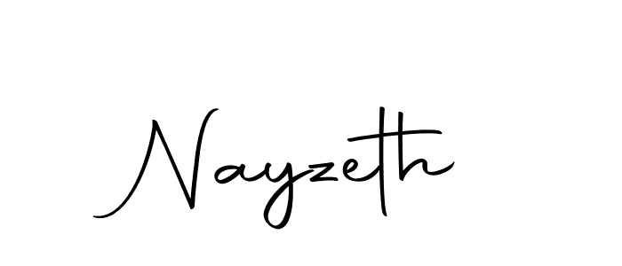 How to make Nayzeth signature? Autography-DOLnW is a professional autograph style. Create handwritten signature for Nayzeth name. Nayzeth signature style 10 images and pictures png