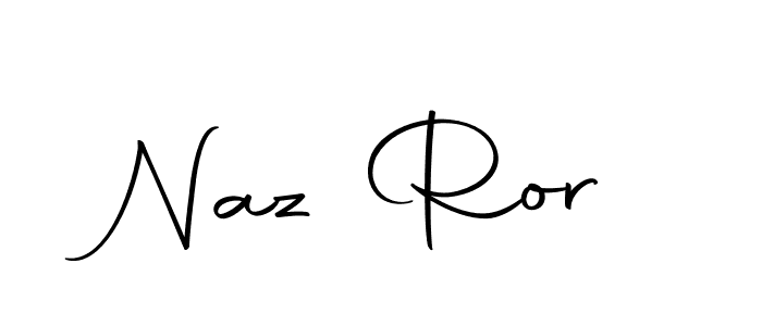 Make a beautiful signature design for name Naz Ror. With this signature (Autography-DOLnW) style, you can create a handwritten signature for free. Naz Ror signature style 10 images and pictures png