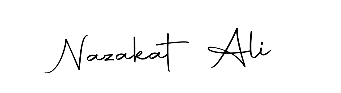How to make Nazakat Ali signature? Autography-DOLnW is a professional autograph style. Create handwritten signature for Nazakat Ali name. Nazakat Ali signature style 10 images and pictures png