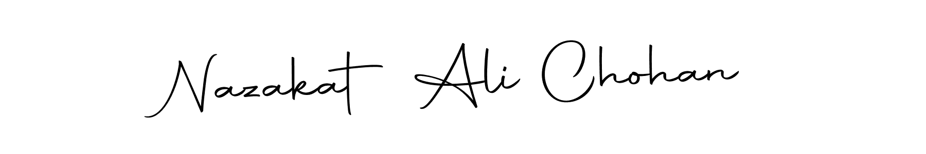 Make a short Nazakat Ali Chohan signature style. Manage your documents anywhere anytime using Autography-DOLnW. Create and add eSignatures, submit forms, share and send files easily. Nazakat Ali Chohan signature style 10 images and pictures png