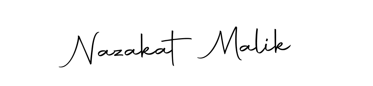 Make a beautiful signature design for name Nazakat Malik. With this signature (Autography-DOLnW) style, you can create a handwritten signature for free. Nazakat Malik signature style 10 images and pictures png