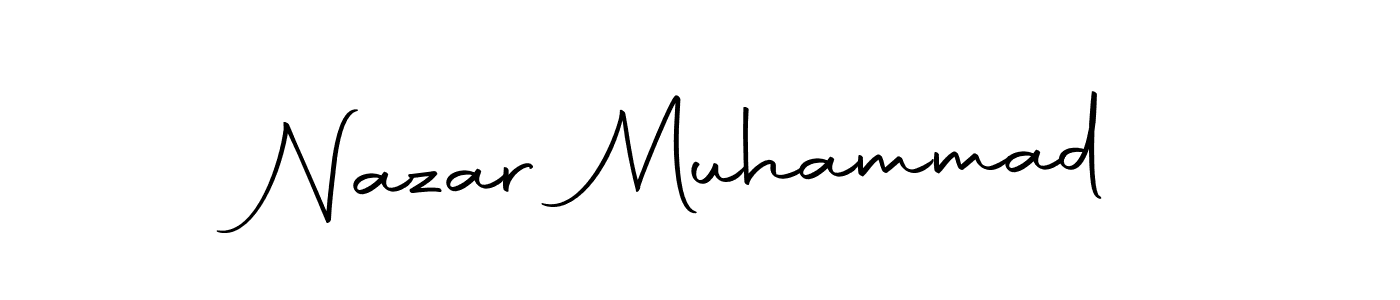 Similarly Autography-DOLnW is the best handwritten signature design. Signature creator online .You can use it as an online autograph creator for name Nazar Muhammad. Nazar Muhammad signature style 10 images and pictures png