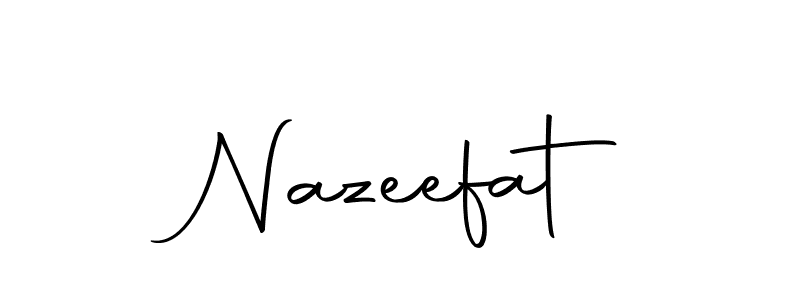 How to Draw Nazeefat signature style? Autography-DOLnW is a latest design signature styles for name Nazeefat. Nazeefat signature style 10 images and pictures png