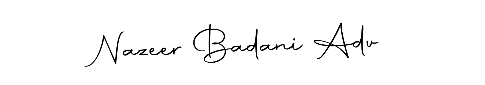 if you are searching for the best signature style for your name Nazeer Badani Adv. so please give up your signature search. here we have designed multiple signature styles  using Autography-DOLnW. Nazeer Badani Adv signature style 10 images and pictures png