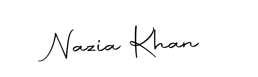 This is the best signature style for the Nazia Khan name. Also you like these signature font (Autography-DOLnW). Mix name signature. Nazia Khan signature style 10 images and pictures png