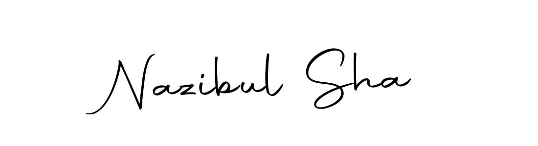 Use a signature maker to create a handwritten signature online. With this signature software, you can design (Autography-DOLnW) your own signature for name Nazibul Sha. Nazibul Sha signature style 10 images and pictures png