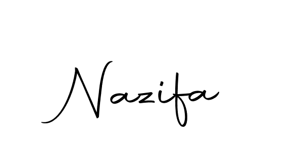 Also we have Nazifa name is the best signature style. Create professional handwritten signature collection using Autography-DOLnW autograph style. Nazifa signature style 10 images and pictures png