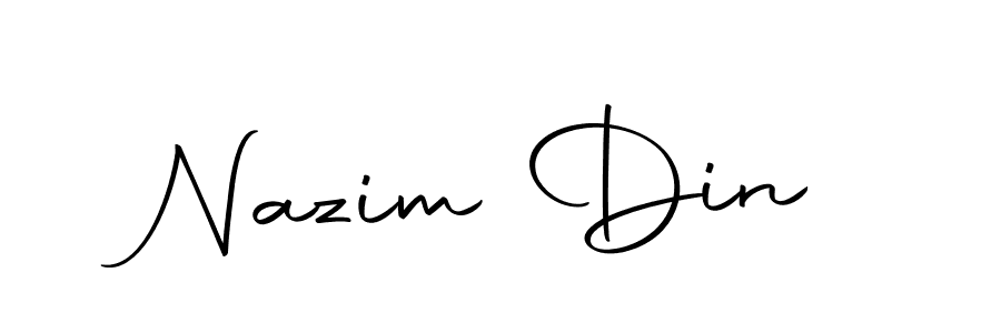 This is the best signature style for the Nazim Din name. Also you like these signature font (Autography-DOLnW). Mix name signature. Nazim Din signature style 10 images and pictures png