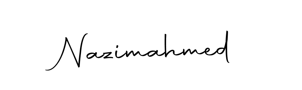 You can use this online signature creator to create a handwritten signature for the name Nazimahmed. This is the best online autograph maker. Nazimahmed signature style 10 images and pictures png