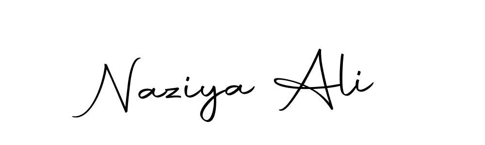 Make a beautiful signature design for name Naziya Ali. Use this online signature maker to create a handwritten signature for free. Naziya Ali signature style 10 images and pictures png