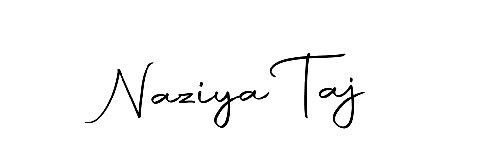 Naziya Taj stylish signature style. Best Handwritten Sign (Autography-DOLnW) for my name. Handwritten Signature Collection Ideas for my name Naziya Taj. Naziya Taj signature style 10 images and pictures png