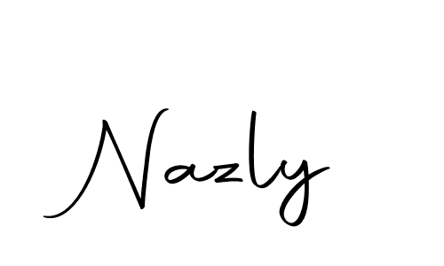 Best and Professional Signature Style for Nazly. Autography-DOLnW Best Signature Style Collection. Nazly signature style 10 images and pictures png