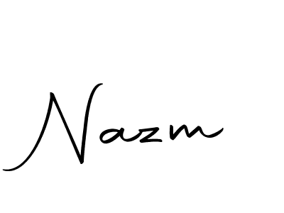 It looks lik you need a new signature style for name Nazm. Design unique handwritten (Autography-DOLnW) signature with our free signature maker in just a few clicks. Nazm signature style 10 images and pictures png