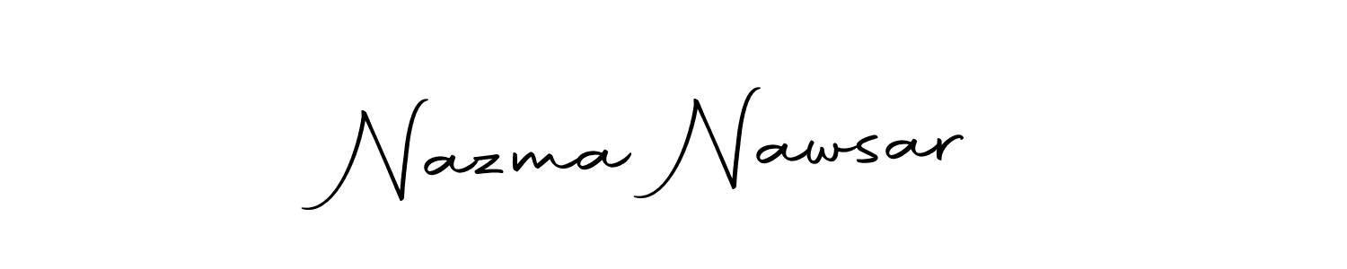 Also we have Nazma Nawsar✨ name is the best signature style. Create professional handwritten signature collection using Autography-DOLnW autograph style. Nazma Nawsar✨ signature style 10 images and pictures png