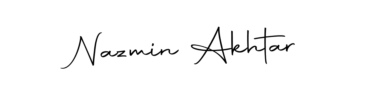 You can use this online signature creator to create a handwritten signature for the name Nazmin Akhtar. This is the best online autograph maker. Nazmin Akhtar signature style 10 images and pictures png