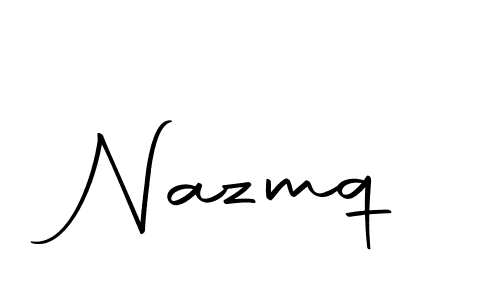 Make a short Nazmq signature style. Manage your documents anywhere anytime using Autography-DOLnW. Create and add eSignatures, submit forms, share and send files easily. Nazmq signature style 10 images and pictures png