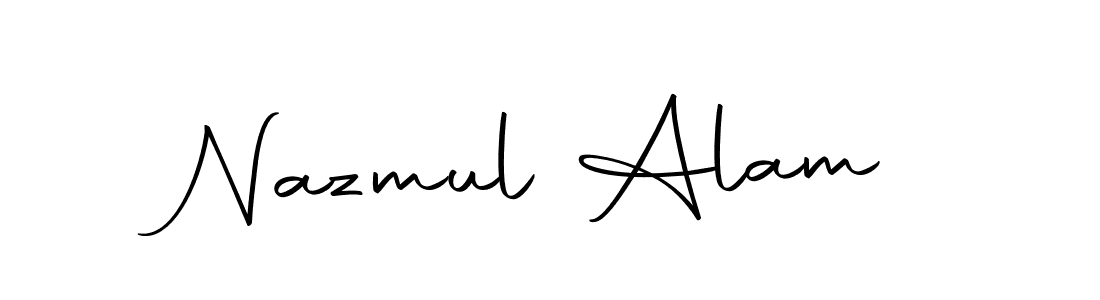 You should practise on your own different ways (Autography-DOLnW) to write your name (Nazmul Alam) in signature. don't let someone else do it for you. Nazmul Alam signature style 10 images and pictures png