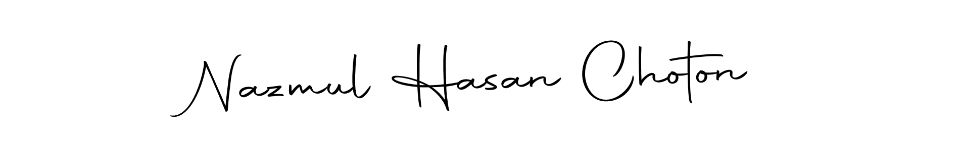 Also we have Nazmul Hasan Choton name is the best signature style. Create professional handwritten signature collection using Autography-DOLnW autograph style. Nazmul Hasan Choton signature style 10 images and pictures png