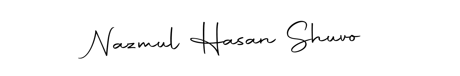 Also we have Nazmul Hasan Shuvo name is the best signature style. Create professional handwritten signature collection using Autography-DOLnW autograph style. Nazmul Hasan Shuvo signature style 10 images and pictures png