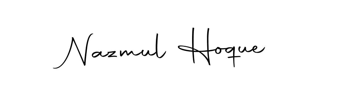 Design your own signature with our free online signature maker. With this signature software, you can create a handwritten (Autography-DOLnW) signature for name Nazmul Hoque. Nazmul Hoque signature style 10 images and pictures png