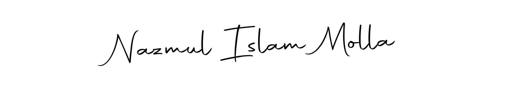 Make a beautiful signature design for name Nazmul Islam Molla. With this signature (Autography-DOLnW) style, you can create a handwritten signature for free. Nazmul Islam Molla signature style 10 images and pictures png