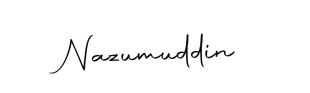 How to Draw Nazumuddin signature style? Autography-DOLnW is a latest design signature styles for name Nazumuddin. Nazumuddin signature style 10 images and pictures png