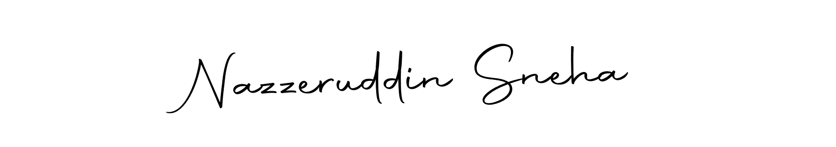 Similarly Autography-DOLnW is the best handwritten signature design. Signature creator online .You can use it as an online autograph creator for name Nazzeruddin Sneha. Nazzeruddin Sneha signature style 10 images and pictures png