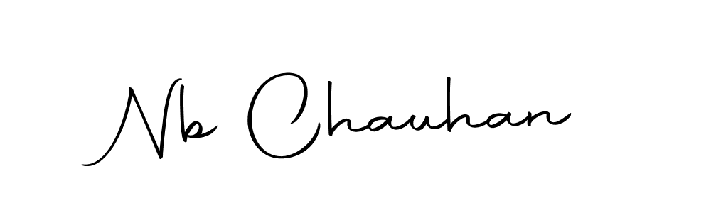 Use a signature maker to create a handwritten signature online. With this signature software, you can design (Autography-DOLnW) your own signature for name Nb Chauhan. Nb Chauhan signature style 10 images and pictures png
