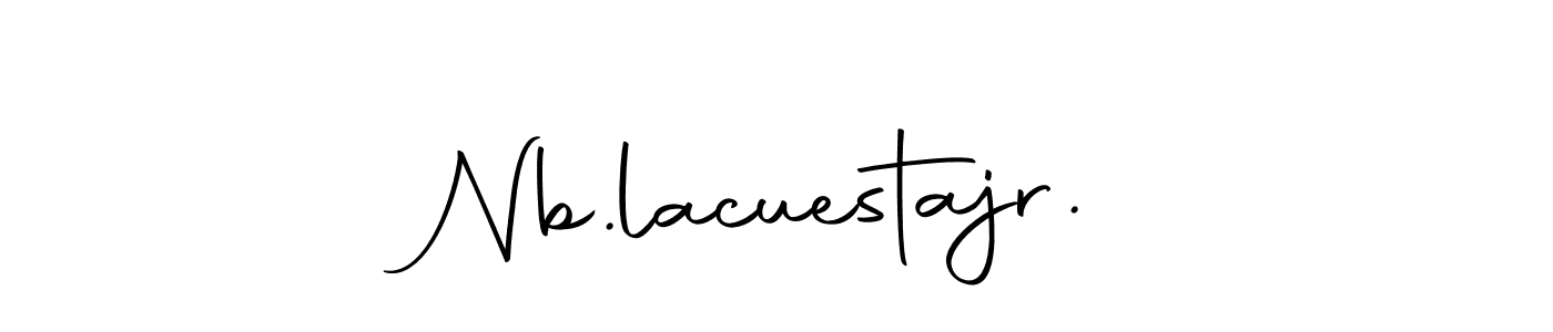 Also You can easily find your signature by using the search form. We will create Nb.lacuestajr. name handwritten signature images for you free of cost using Autography-DOLnW sign style. Nb.lacuestajr. signature style 10 images and pictures png
