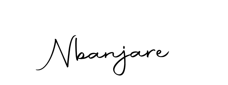 Here are the top 10 professional signature styles for the name Nbanjare. These are the best autograph styles you can use for your name. Nbanjare signature style 10 images and pictures png