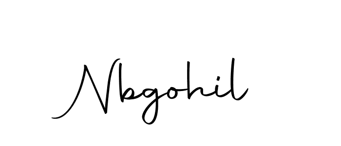 Once you've used our free online signature maker to create your best signature Autography-DOLnW style, it's time to enjoy all of the benefits that Nbgohil name signing documents. Nbgohil signature style 10 images and pictures png