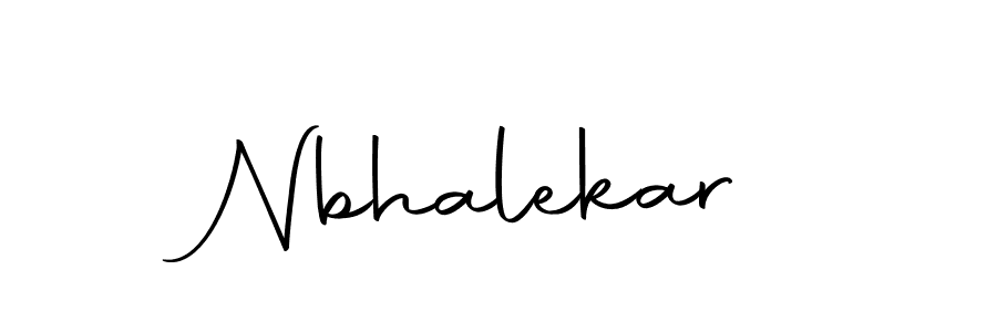How to make Nbhalekar signature? Autography-DOLnW is a professional autograph style. Create handwritten signature for Nbhalekar name. Nbhalekar signature style 10 images and pictures png