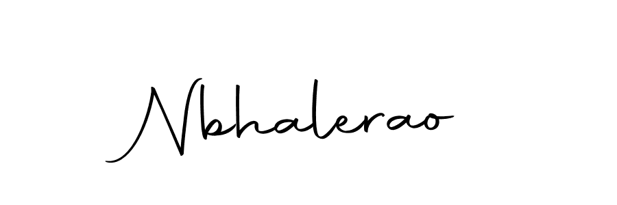 Make a beautiful signature design for name Nbhalerao. Use this online signature maker to create a handwritten signature for free. Nbhalerao signature style 10 images and pictures png