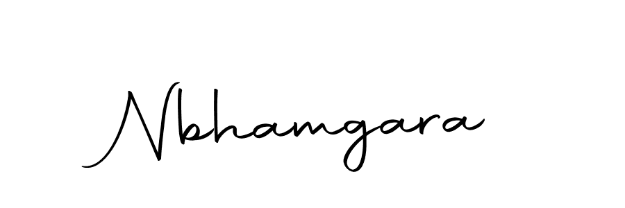 Nbhamgara stylish signature style. Best Handwritten Sign (Autography-DOLnW) for my name. Handwritten Signature Collection Ideas for my name Nbhamgara. Nbhamgara signature style 10 images and pictures png