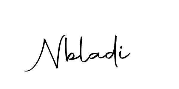 Here are the top 10 professional signature styles for the name Nbladi. These are the best autograph styles you can use for your name. Nbladi signature style 10 images and pictures png