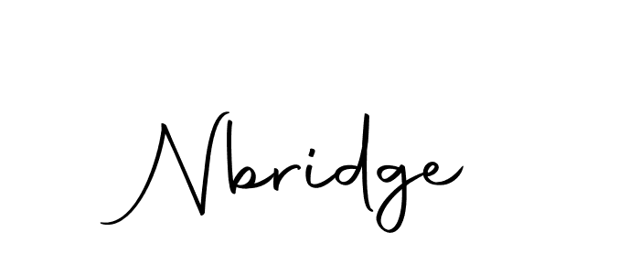 You should practise on your own different ways (Autography-DOLnW) to write your name (Nbridge) in signature. don't let someone else do it for you. Nbridge signature style 10 images and pictures png