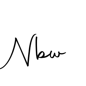 You should practise on your own different ways (Autography-DOLnW) to write your name (Nbw) in signature. don't let someone else do it for you. Nbw signature style 10 images and pictures png